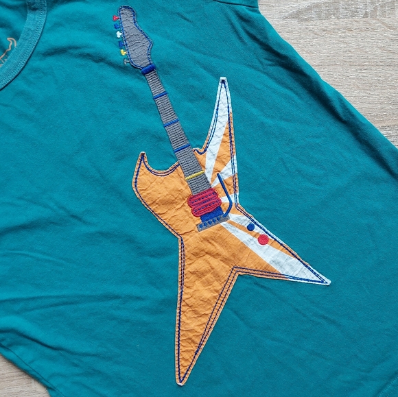 2012 vguc Mini Boden guitar tee 9-10 years - Picture 11 of 12